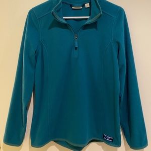 L.L. Bean fleece quarter zip